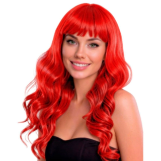 Bella Peruk Röd