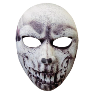 Dödskalle tygmask