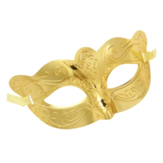 Metallisk Ögonmask Guld
