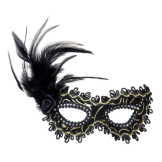 Glamour Ögonmask Svart