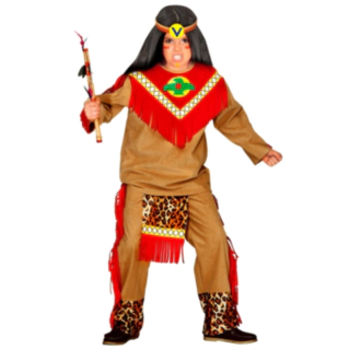 Raging Bull Indiankrigare Barnkostym