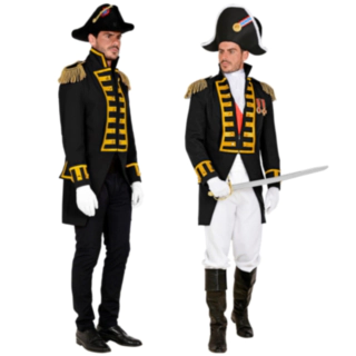 Napoleon Paradkavaj Svart