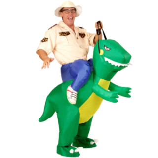 Uppblåsbar Dinosaurie