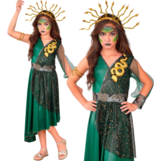 Medusa Børnekostume