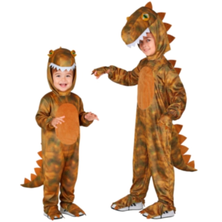T-Rex Dinosaur Børnekostume
