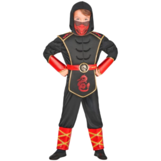 Drage Ninja Børnekostume