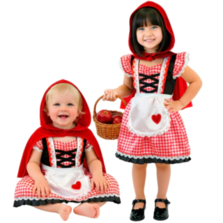 Rødhætte Babykostume
