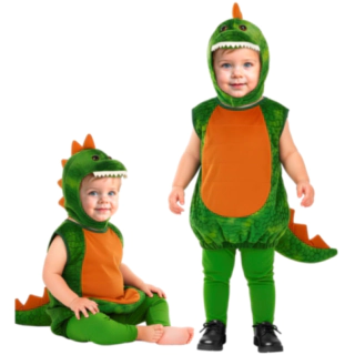 Plys Dinosaur Børnekostume