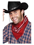 Cowboy Scarf Bandana Mörkröd