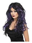 Gotisk Vampyrperuk Lila