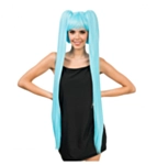 Anime Hatsune Miku Peruk Blå