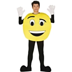 Emoji Maskeraddräkt Gul