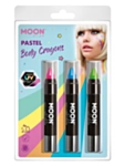 Sminkpennor UV Pastell Neon 90-tal