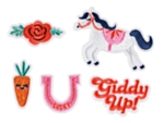 Giddy Up Häst Strykmärke