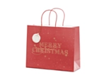 Merry Chistmas Presentpåse Röd