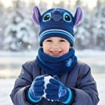 Lilo & Stitch® Mössa, Buff & Vantar Blå