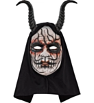 Djävulsk Hornmask Svart