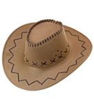 Arizona Cowboyhatt Brun