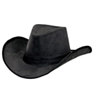Svart Cowboyhatt