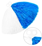 Cheerleader Pom Pom Blå/Vit