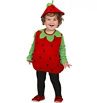 Jordgubbe Babydräkt