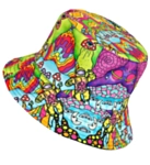 Psykedelisk Bucket Hat Flerfärgad