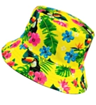 Tukan Hawaii Bucket Hat Gul
