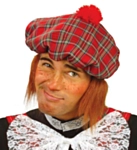 Skotte hatt, peruk