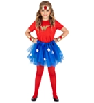 Wonder Girl Barndräkt