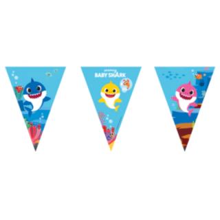 Baby Shark® Vimpelgirlang