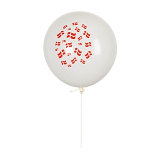 Danska Flaggor Ballonger