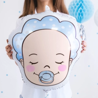 Baby Pojke Folieballong