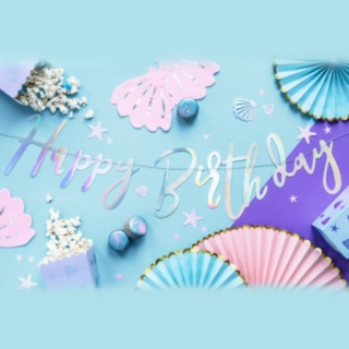 Happy Birthday Girlang Iriserande