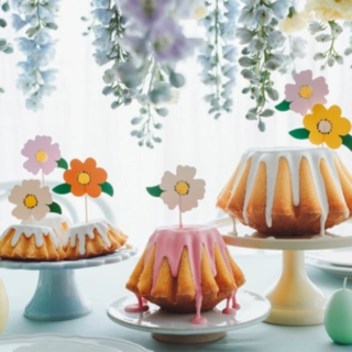 Tårtdekoration Blommor