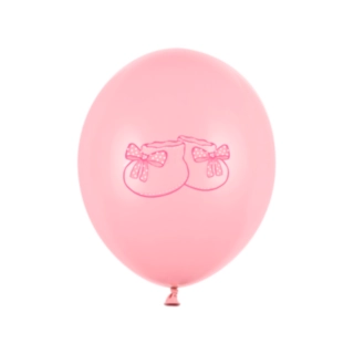Babyskor Ballonger Ljusrosa