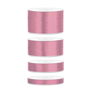 Satinband Rosa