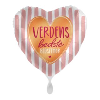 Verdens Bedste Bedstemor Folieballong