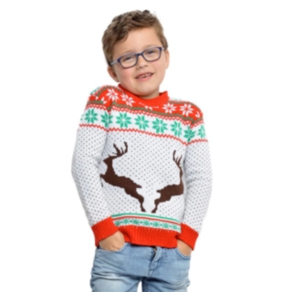 Traditionell Jultröja För Barn